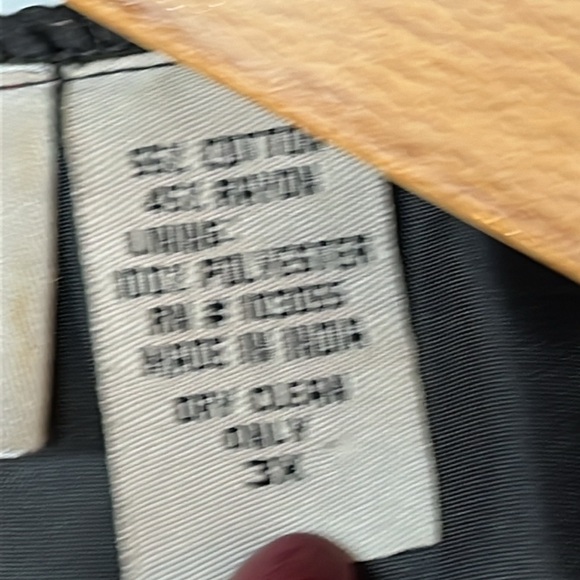 Maggie Barnes RED BIRD artsy button up BLAZER Art to wear,TOTEM pole shapes 3XL - Picture 15 of 16